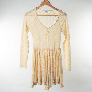Free People Intimately Lace Overlay Dress